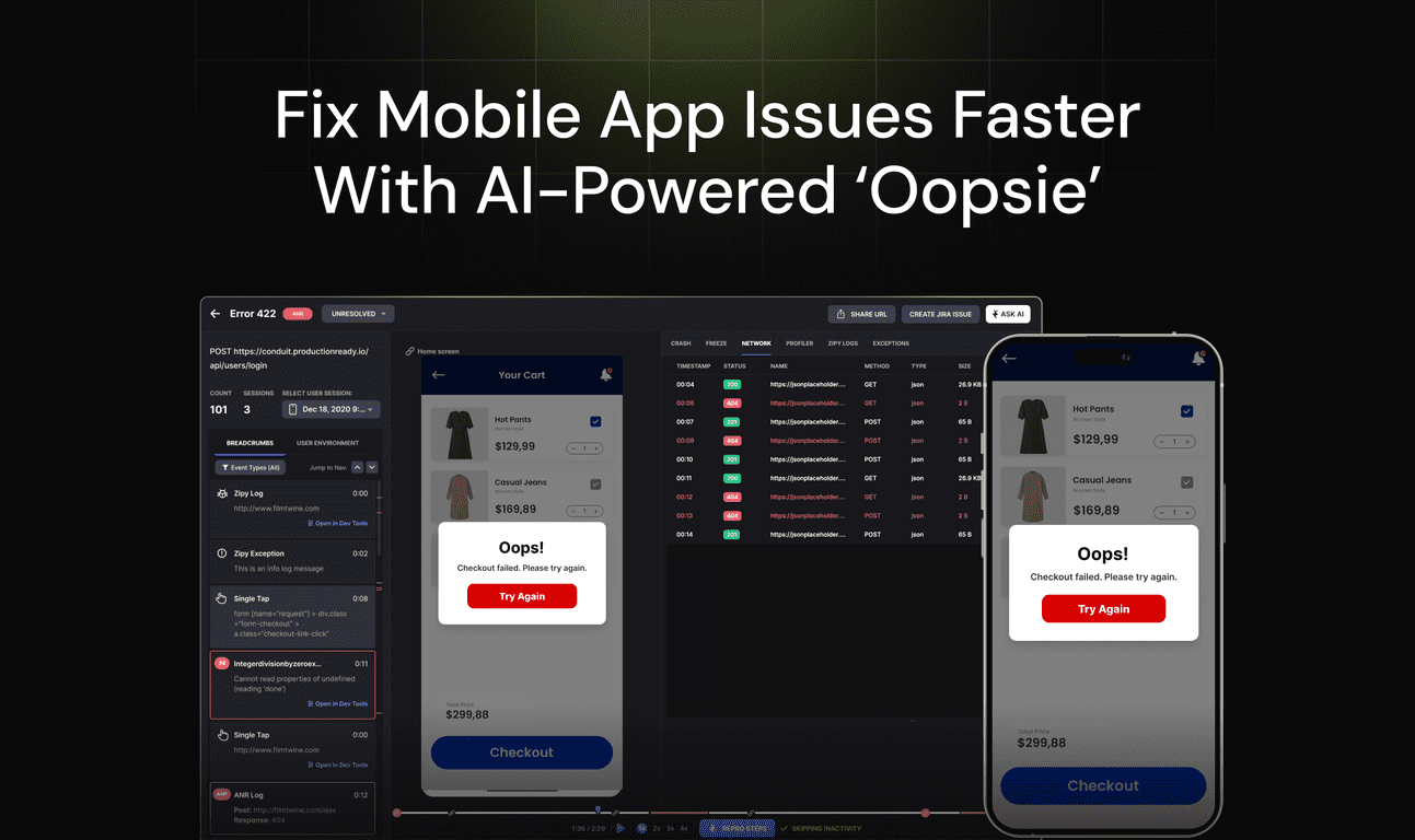 Oopsie Review – Enhancing Mobile Debugging with Zipy