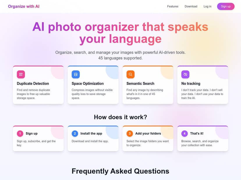 Organize With Ai