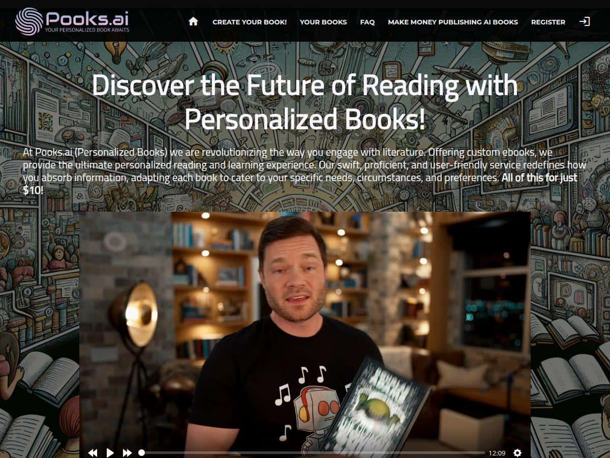 Pooks.ai Review – Personalized AI Books Made Easy