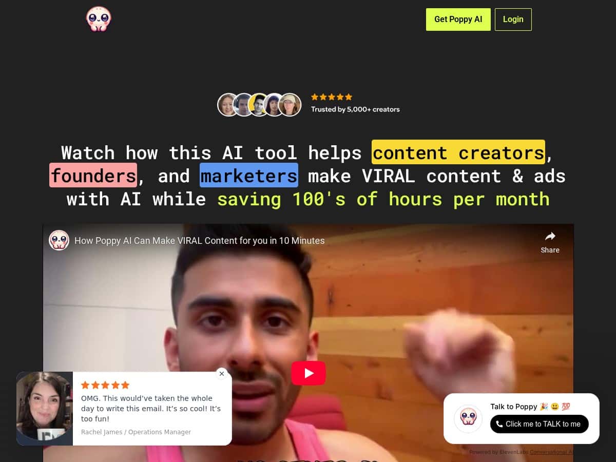 Poppy AI Review – Unlocking Creative Content with AI