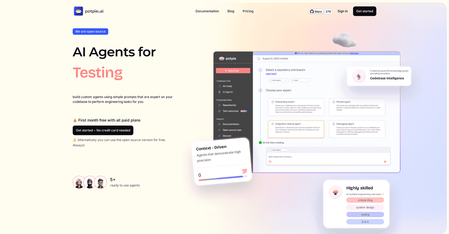 Potpie Review – Empowering Developers with AI Agents