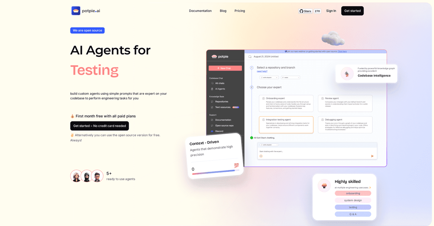 Potpie Review – Empowering Developers with AI Agents