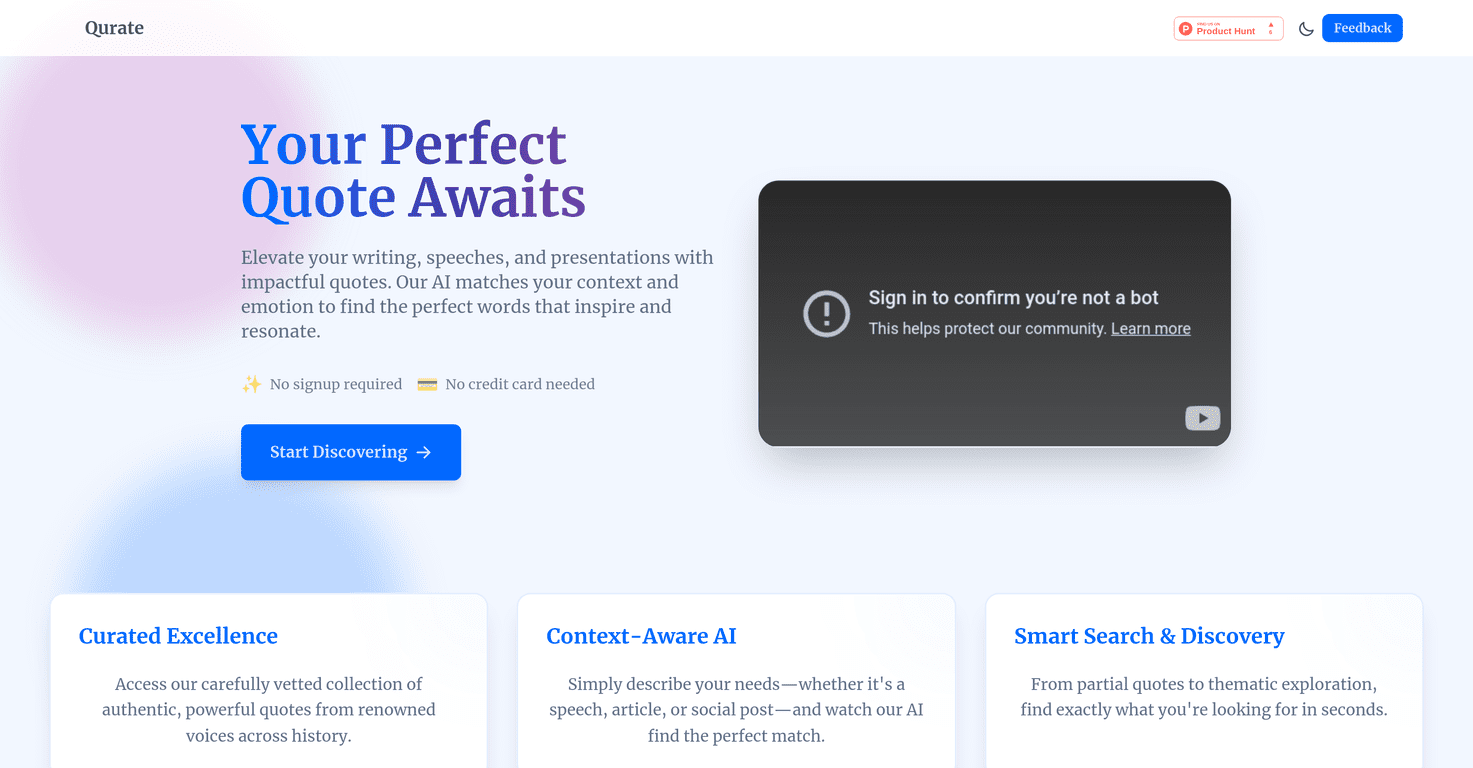 Qurate Review – Discover Powerful Quotes with Ease