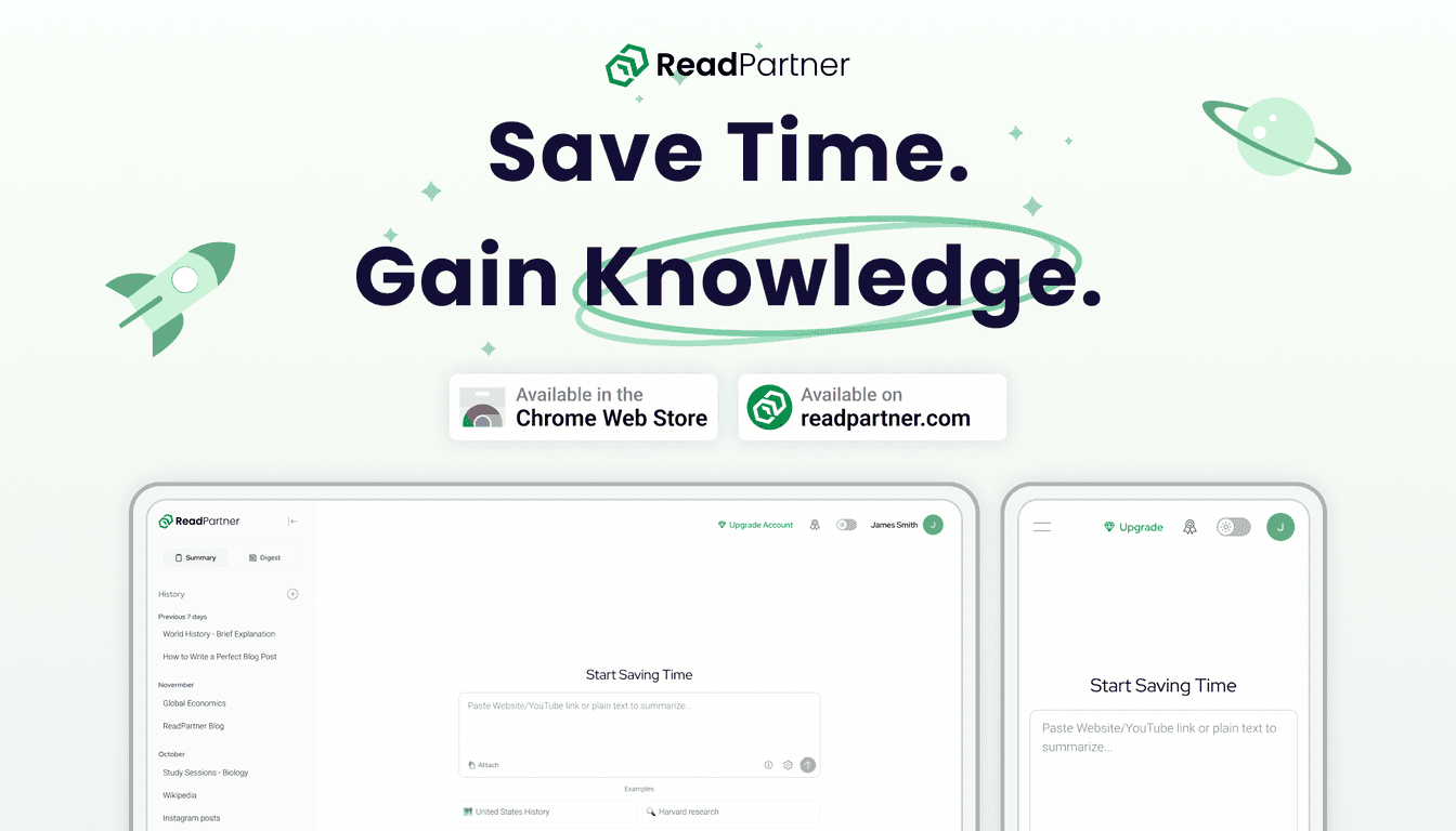 ReadPartner AI Review – Summarizing Made Simple