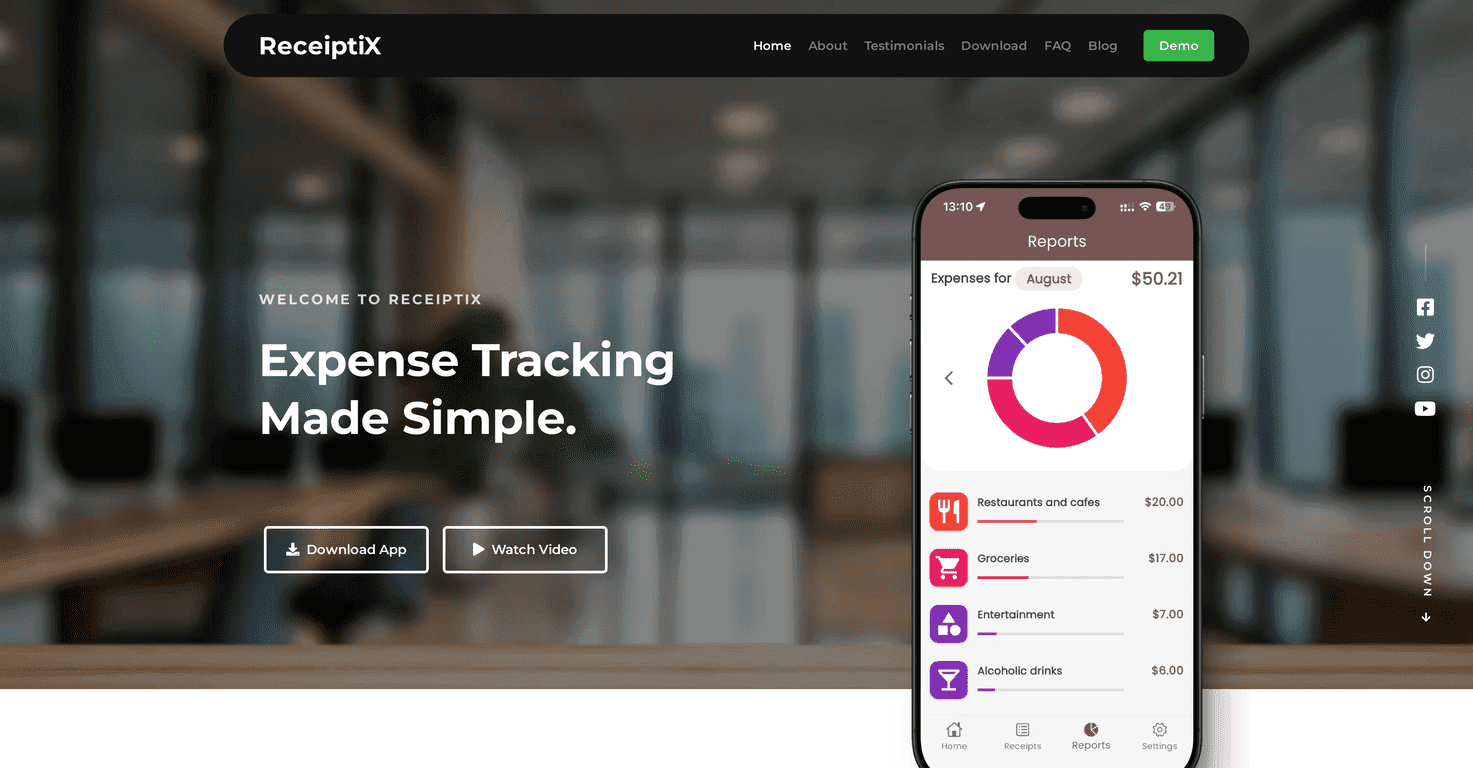 ReceiptiX Review – Your Beginner’s Guide to Smart Expense Tracking