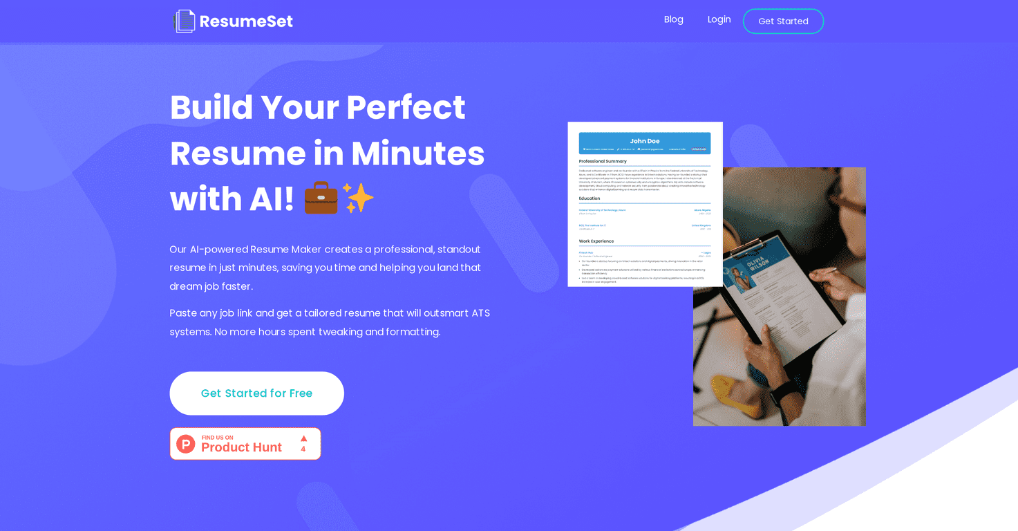 ResumeSet Review – Your Ultimate Free Resume Builder