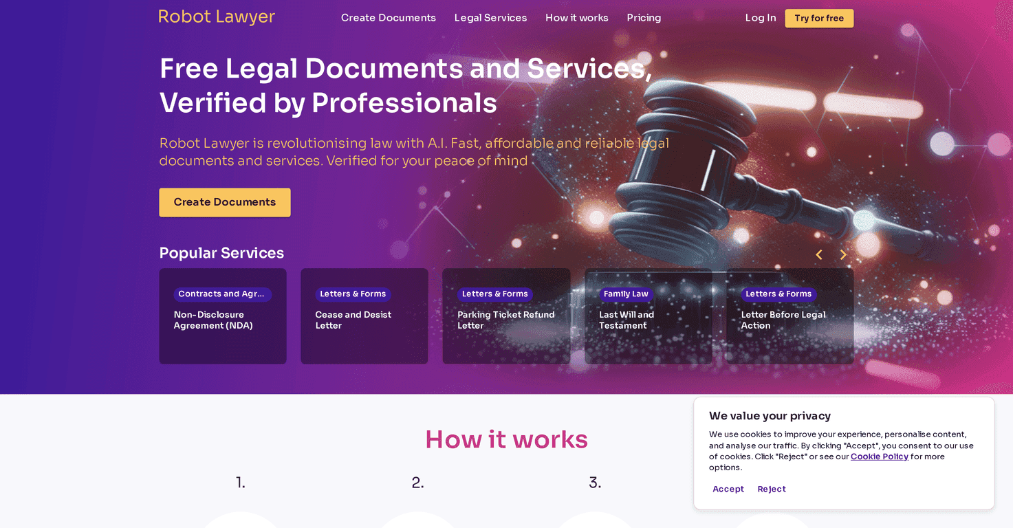 Robot Lawyer Review – Simplifying Legal Help for Everyone