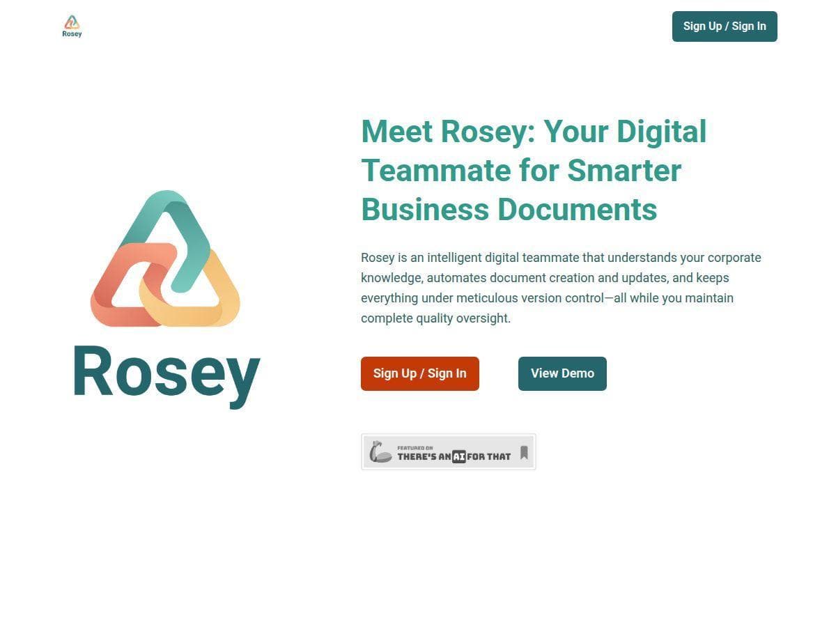 Rosey Review – Your Ultimate Business Doc Assistant