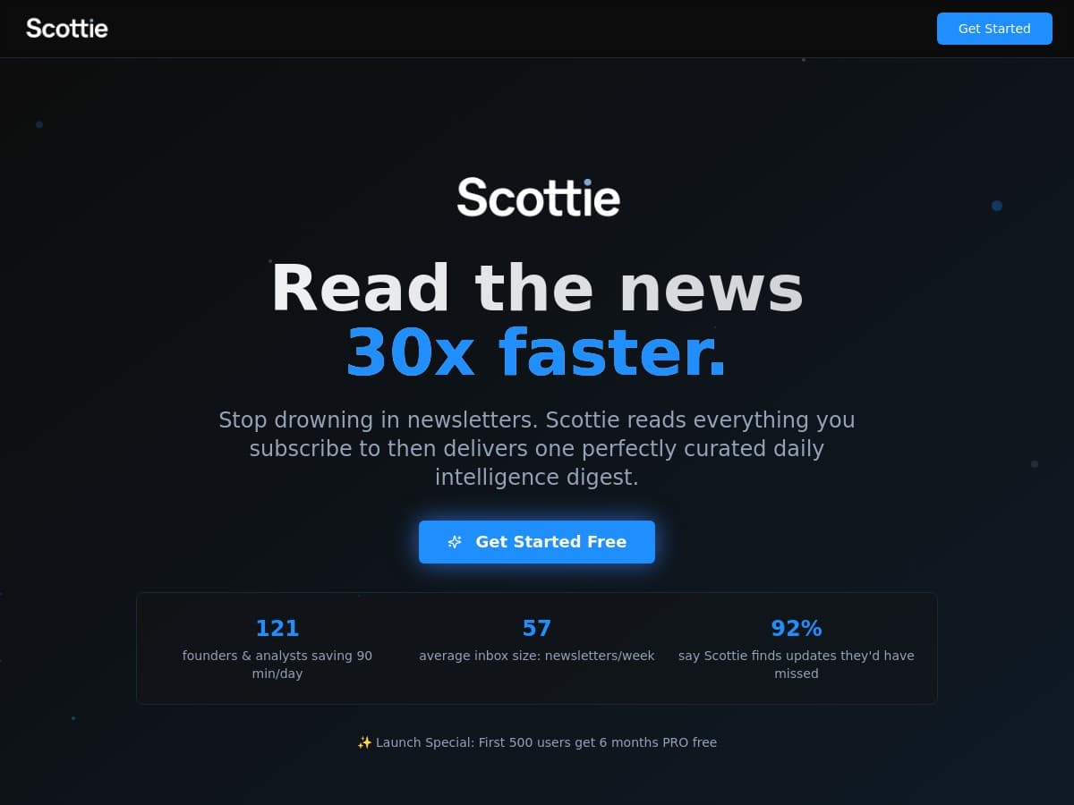 Scottie Review – Simplify Your News with AI