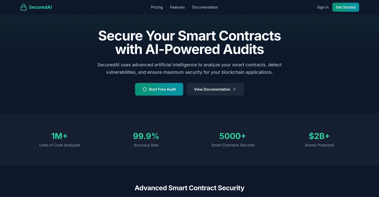 SecuredAI Review – Revolutionizing Smart Contract Security
