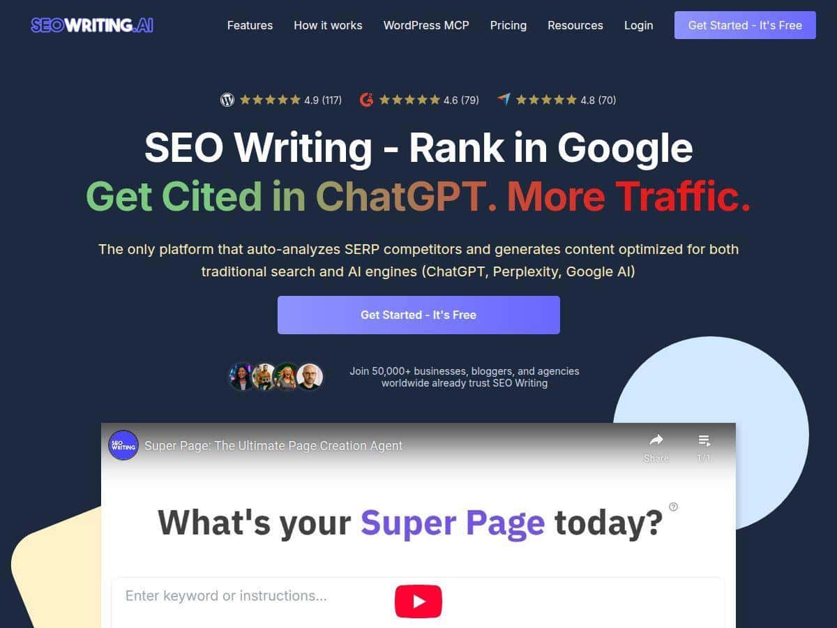 SEOwriting.ai Review – Your Fast Track to SEO-optimized Content