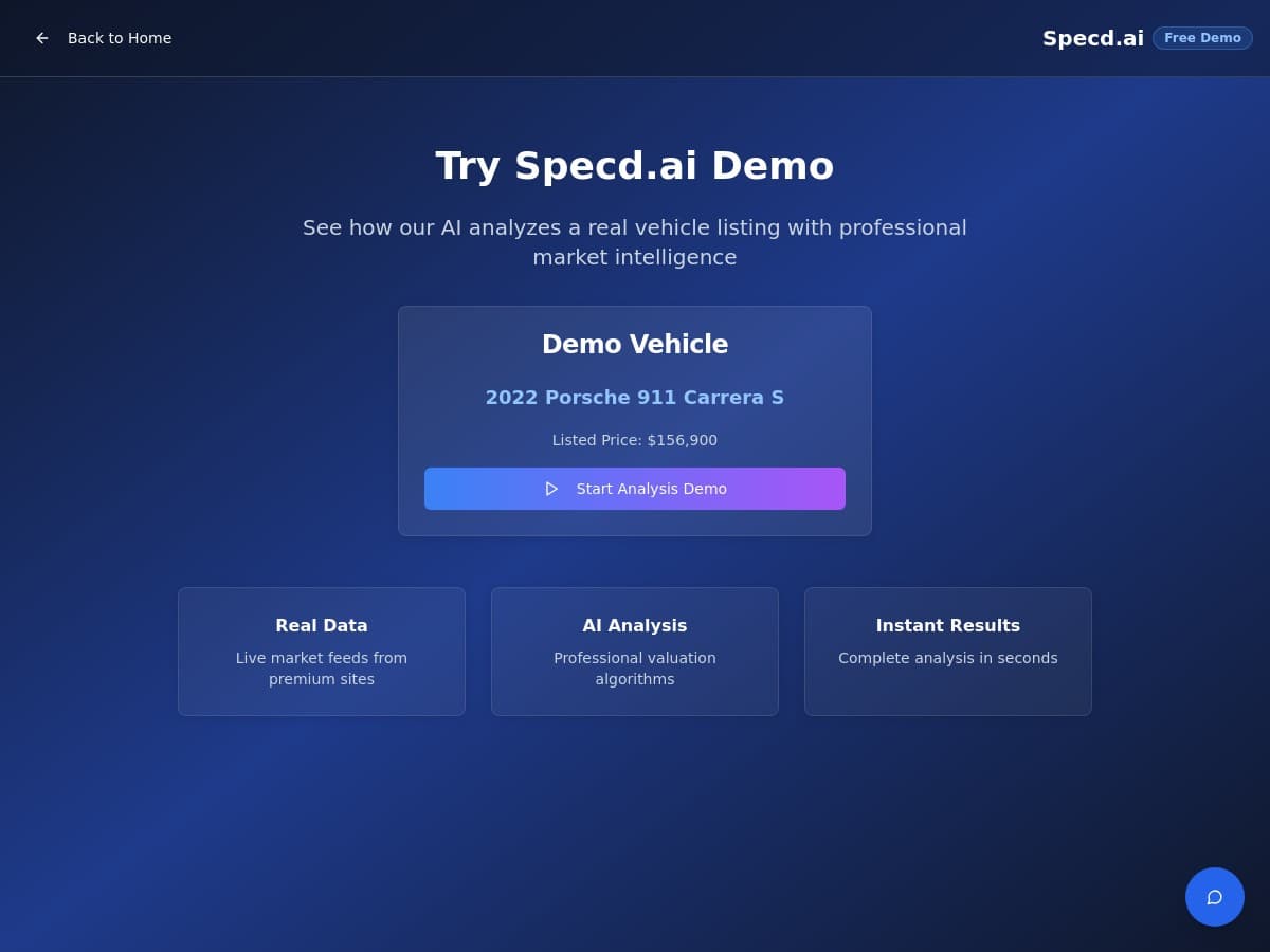 Specd.ai Review – Accurate and Instant Car Valuations