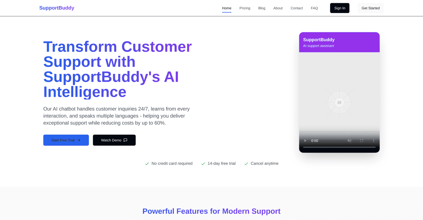 Support Buddy Review – Your 24/7 Customer Service Helper