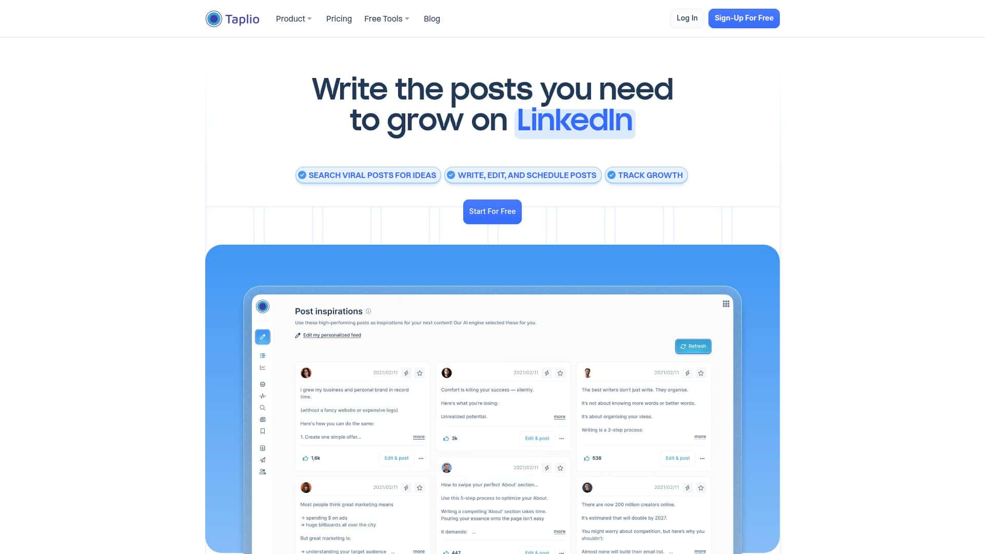 Taplio Review – Your LinkedIn Content Companion