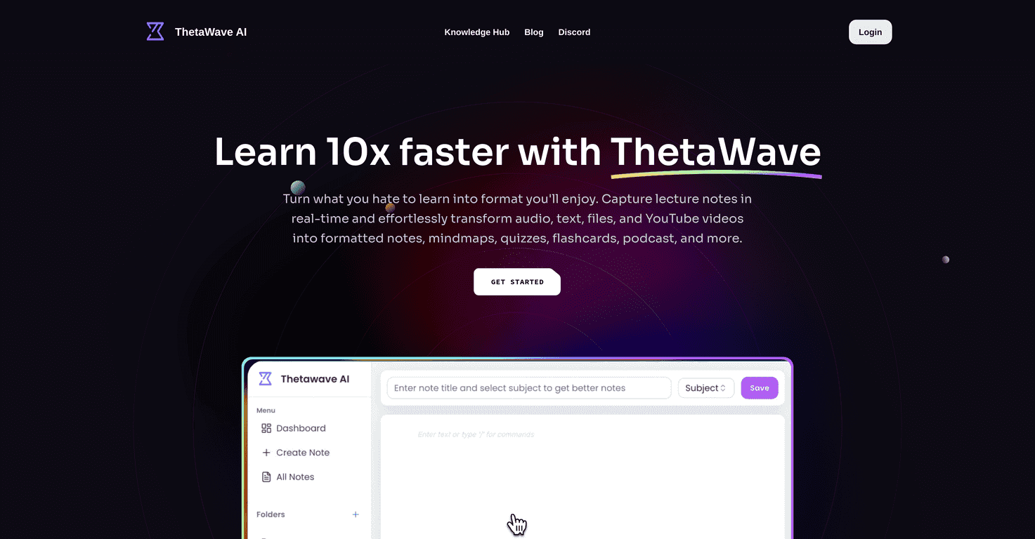 ThetaWave AI Review – Transforming Note-Taking for Students