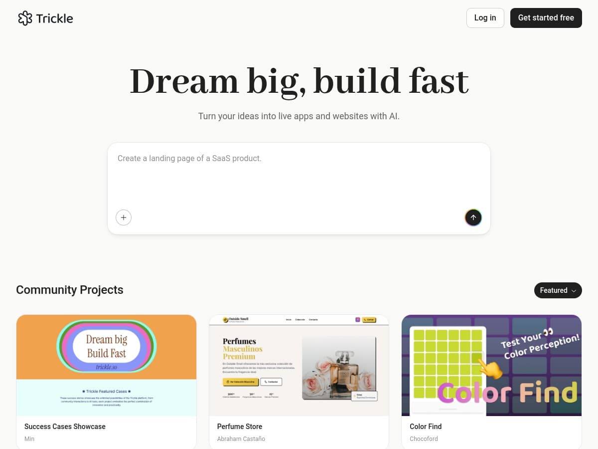 Trickle Review – Simple AI Website Builder for Everyone