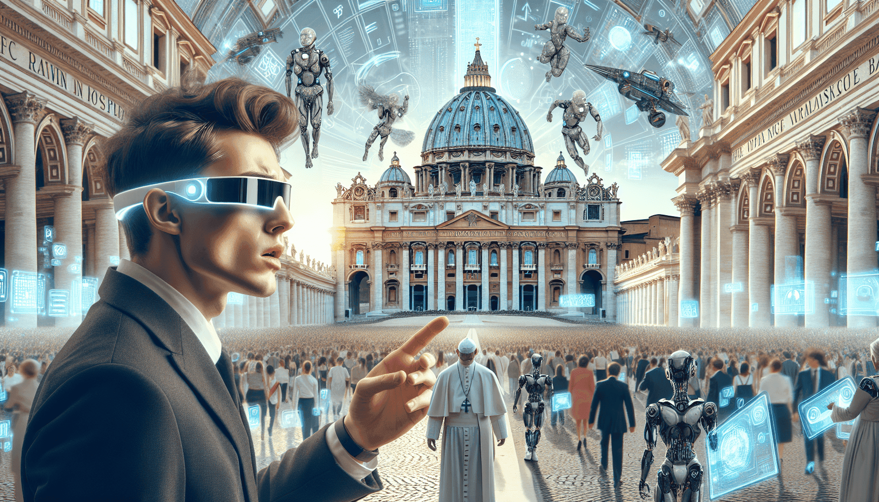 Vatican and Microsoft unveil AI-generated St. Peter’s Basilica