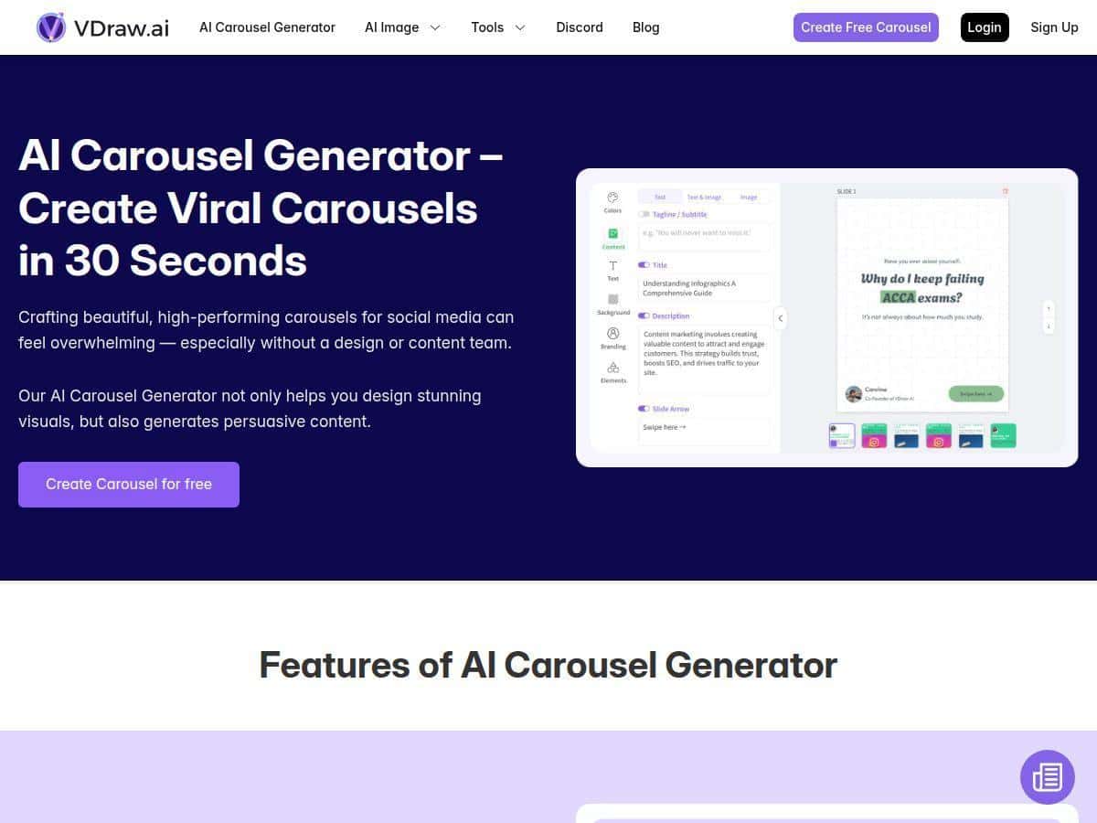 VDraw Review – Discover the Easy Way to Make Stunning Carousels
