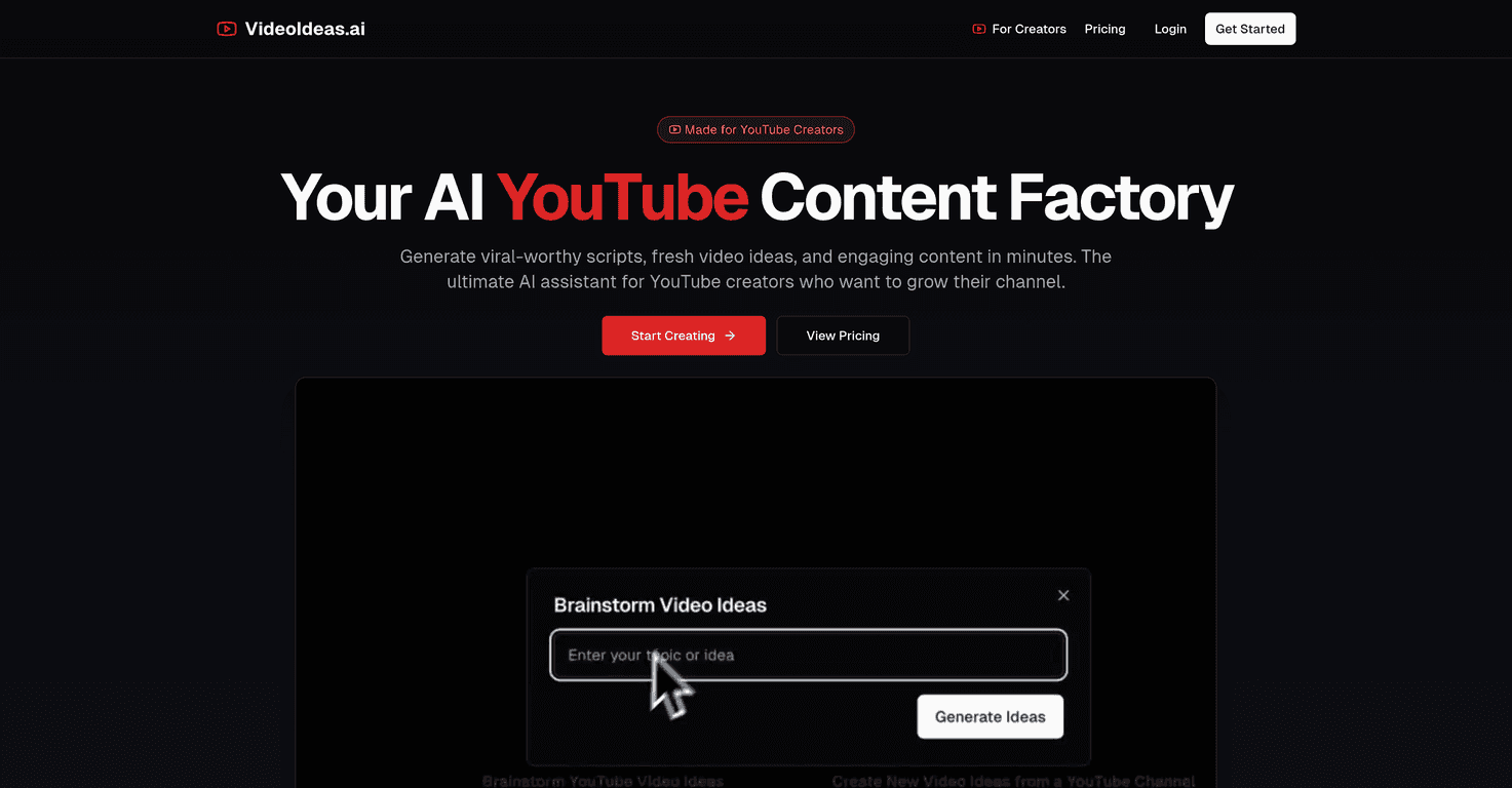 VideoIdeas.ai Review – Crafting Your YouTube Success