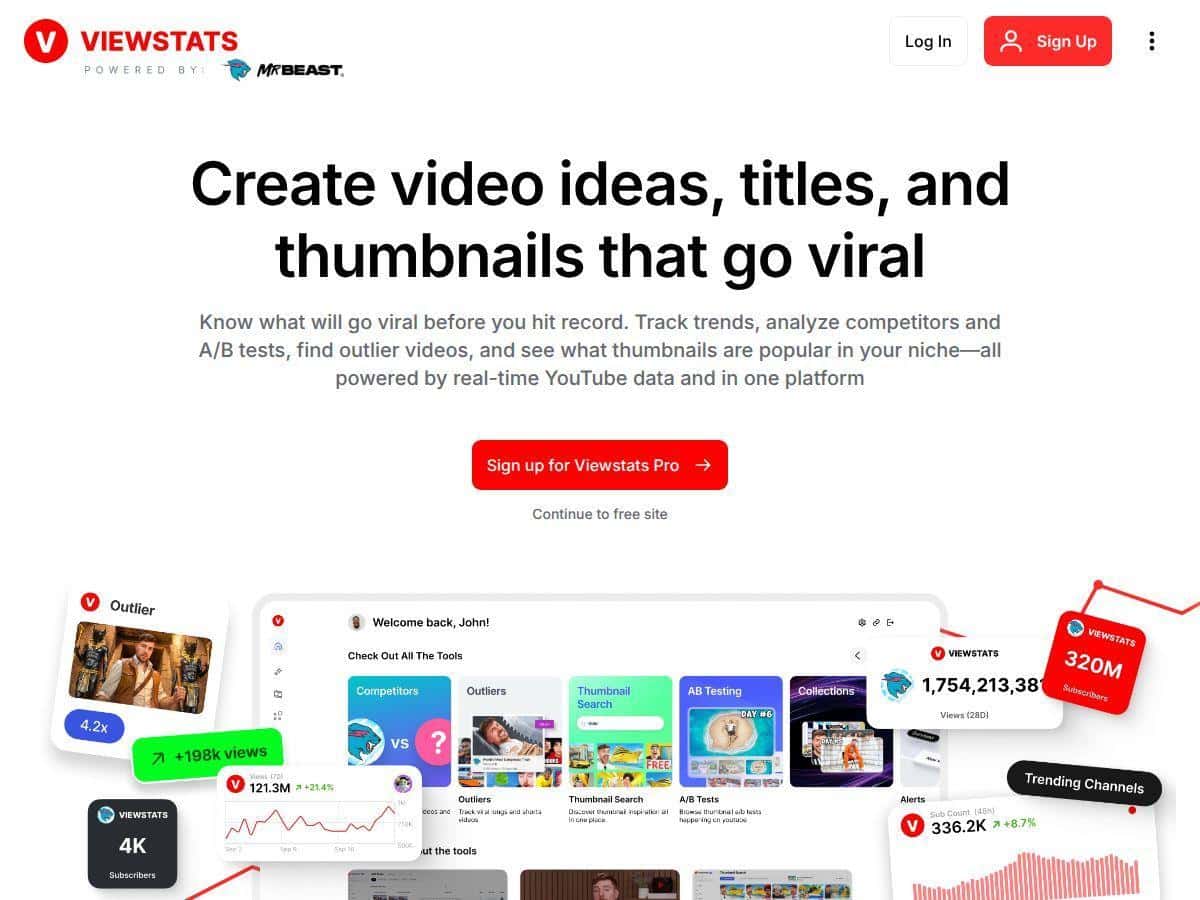 Viewstats Review – Discover the Power of YouTube Analytics