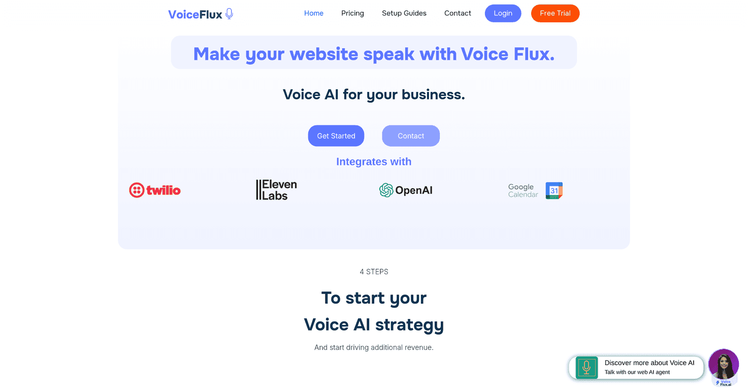 Voice Flux Review – Enhance Your Website with Voice AI