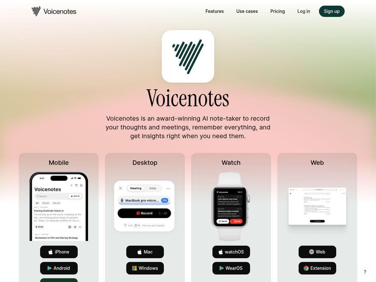 Voicenotes Review – Accurate, User-Friendly Voice Transcription