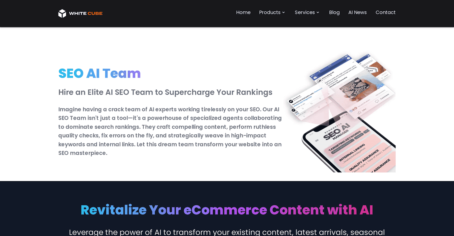 WhiteCube Review – Enhance Your SEO with AI Solutions