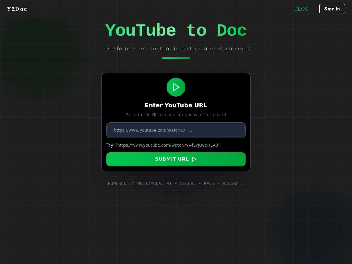 YouTube to Doc Review – Convert Videos into Text Easily