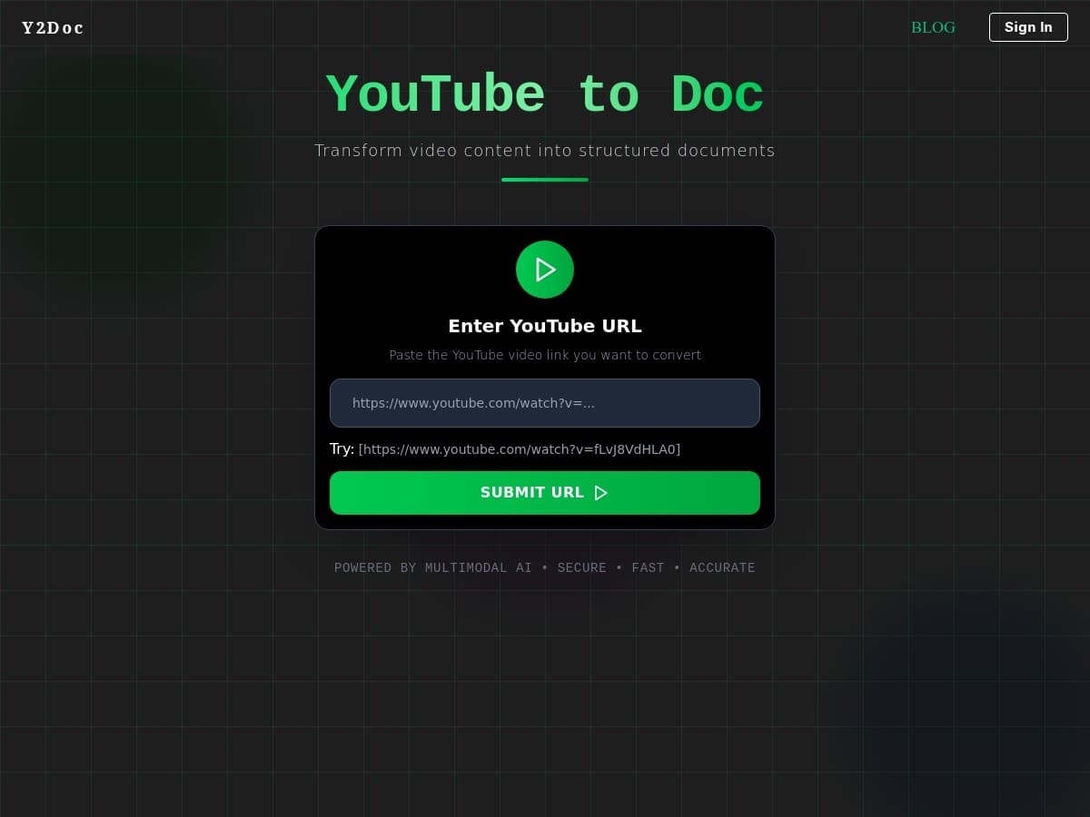 YouTube to Doc Review – Convert Videos into Text Easily