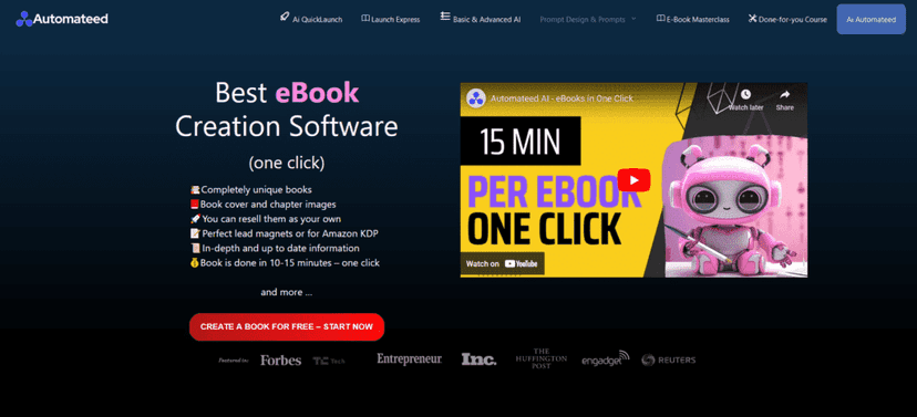 Automated - Beste eBook-Erstellungssoftware