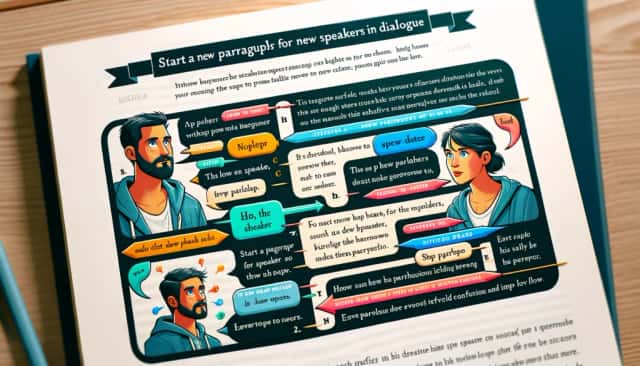 Break Paragraphs for New Speakers