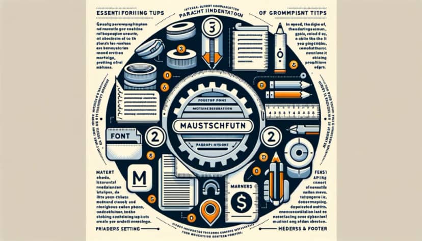 Wie sieht ein Manuskript aus