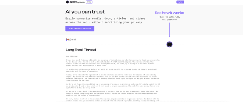 Orbit By Mozilla