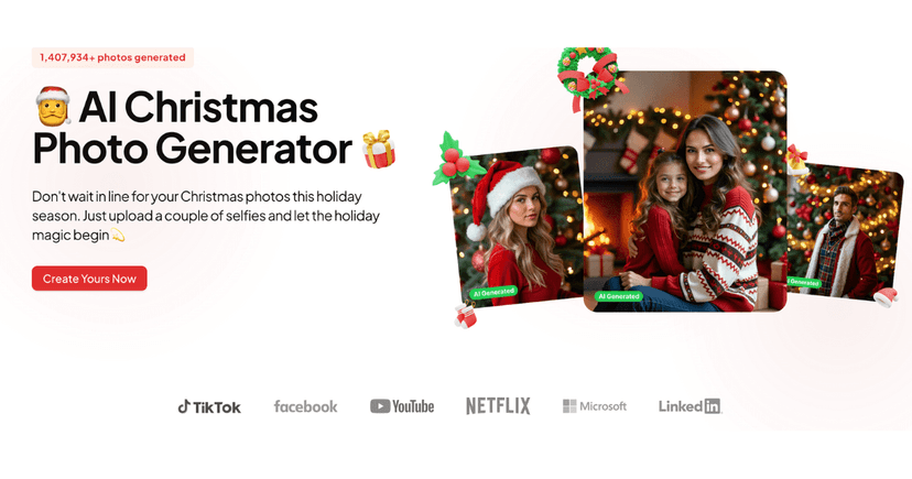 Ai Christmas Photo