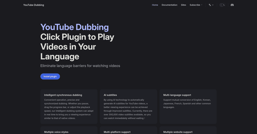 Youtube Dubbing
