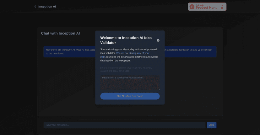 Inception Ai Idea Validator