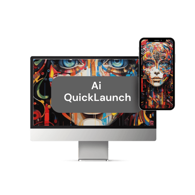 Minimalist Neutral Multi Device Computer Mockup Website Launch Instagram Post