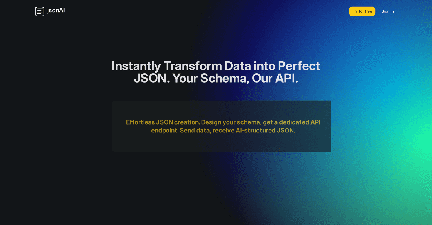 jsonAI Review – Your Ultimate Tool for JSON Schemas