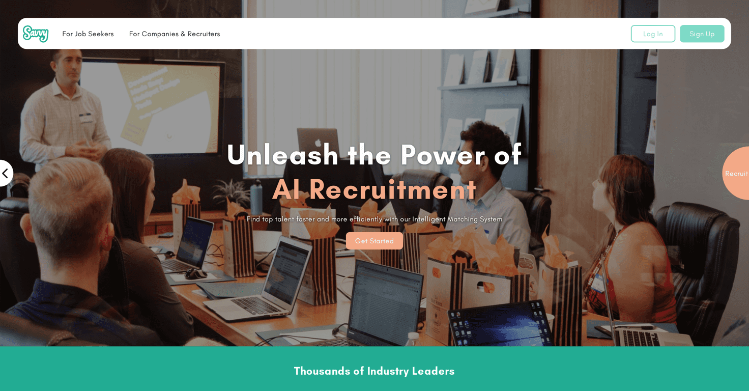 Savvy Review – Transforming Recruitment with AI