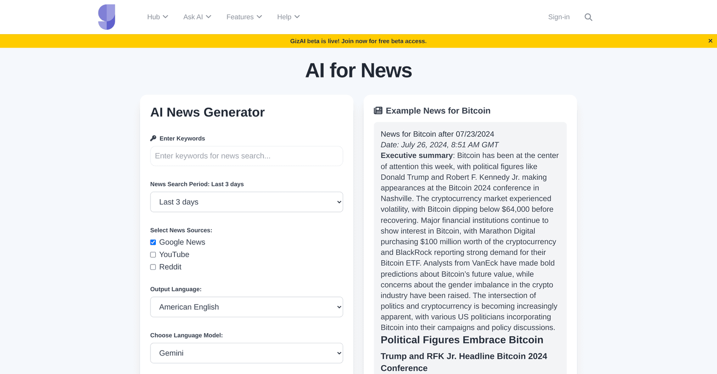 AI for News Review – Your Personalized News Companion