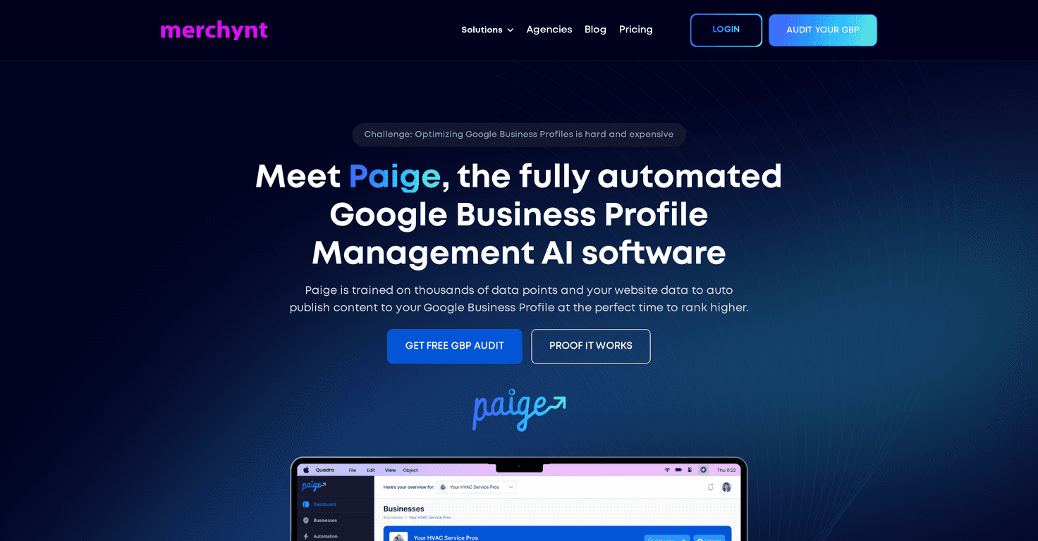 Paige by Merchynt Review – Simplifying GBP Management