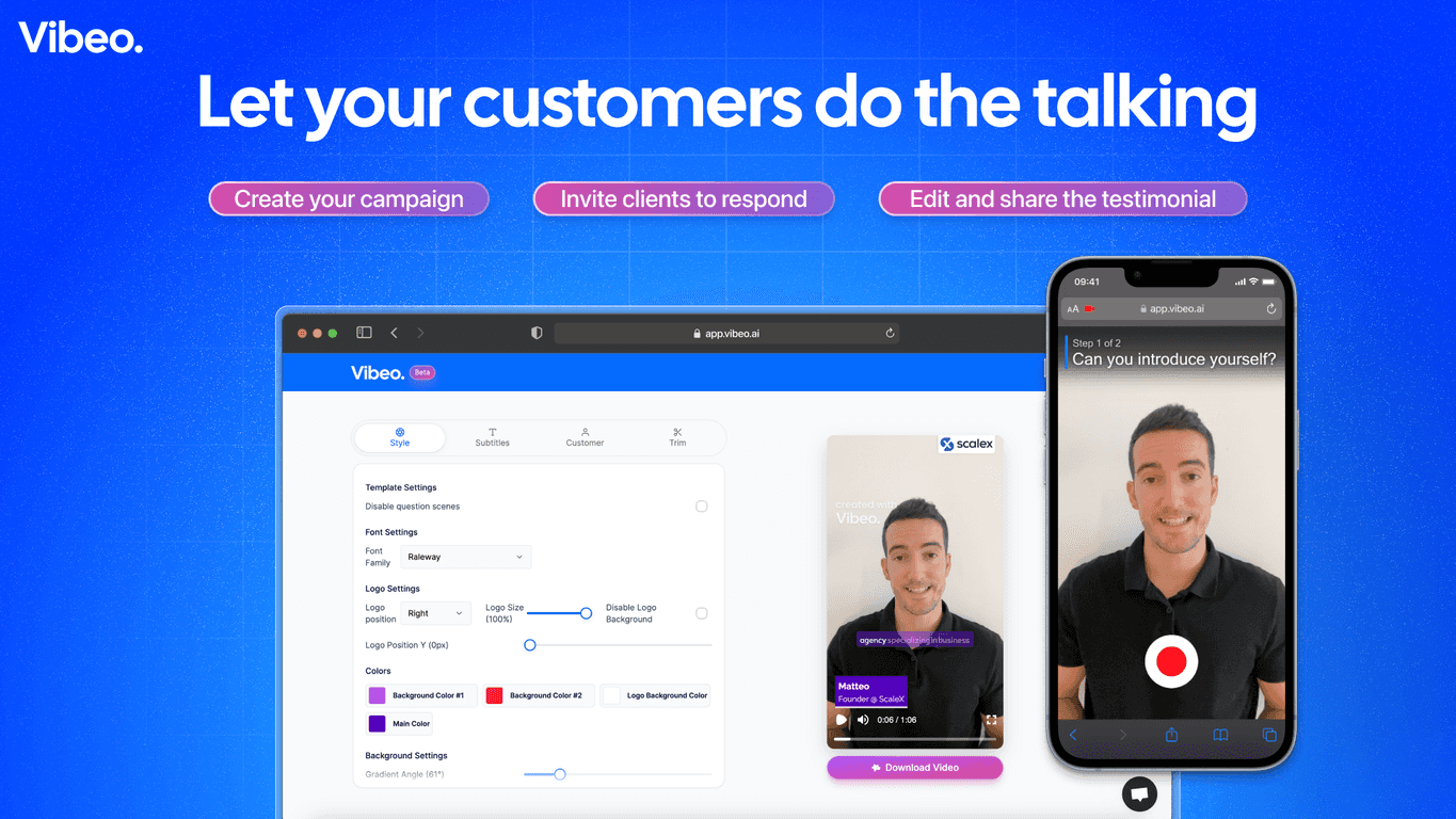 Vibeo Review – Simplifying Video Testimonials for Businesses