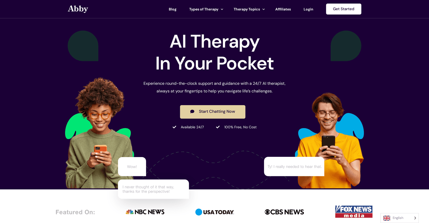 Abby Review – Your AI-Powered Mental Health Companion