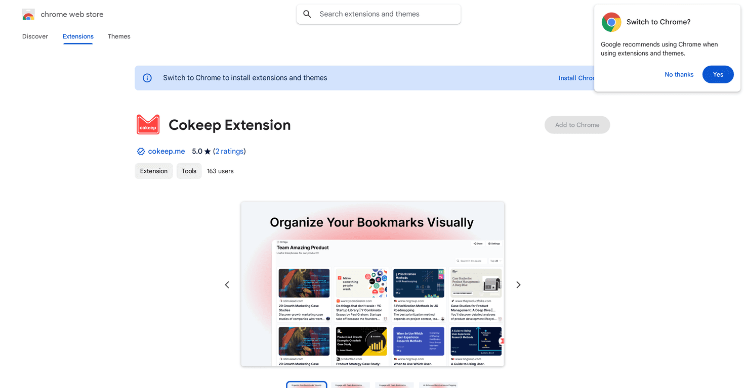 Cokeep Review – The Ultimate Bookmark Manager for Teams