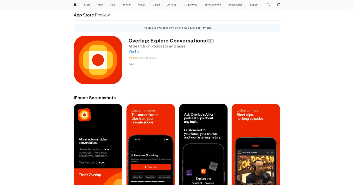 Overlap Review – Your Podcast Highlights Hub