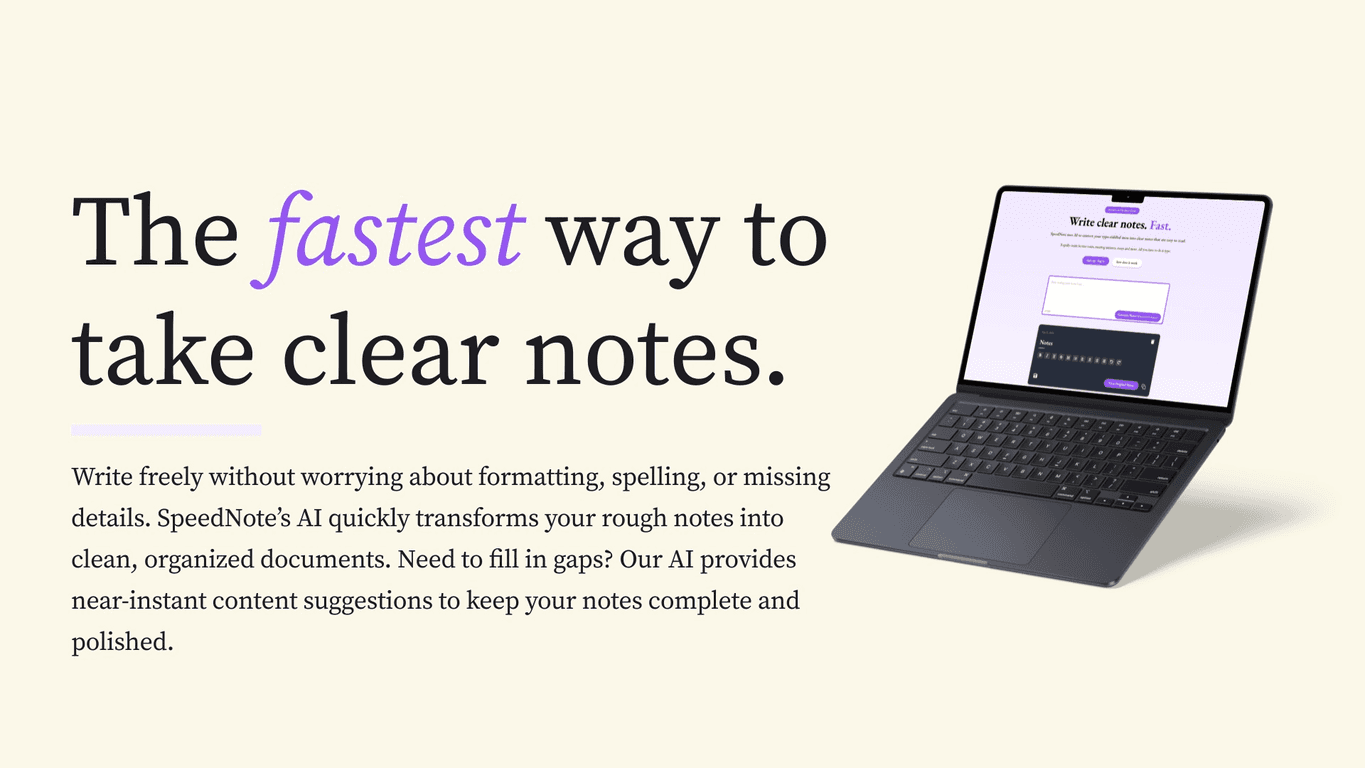 SpeedNote AI Review – Boost Your Note-Taking Speed Today