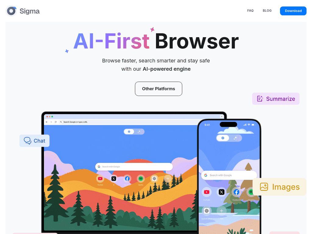 Sigma Ai Browser