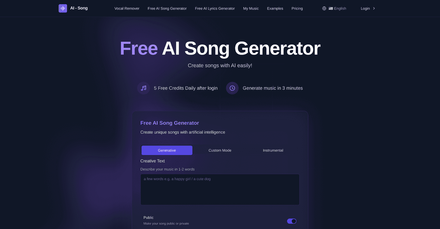 Ai Song Generator