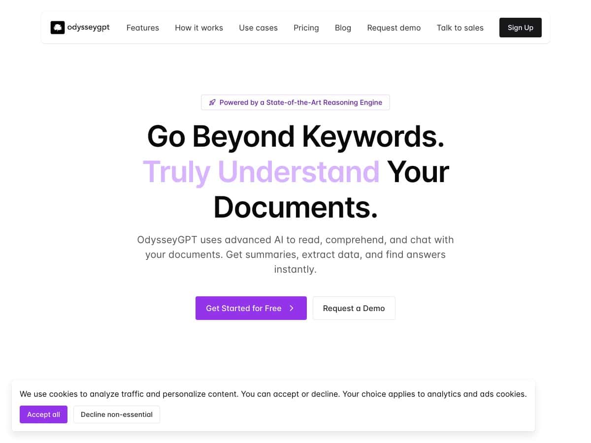 Reseña de OdysseyGPT: una forma inteligente de gestionar tus documentos