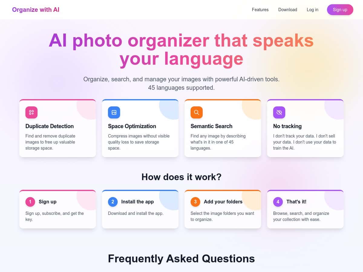 Organize with AI Review – Simplify Your Photo Management